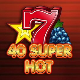 Official Slots logo: 40 Super Hot by Amusnet Interactive at Gambloria Casino
