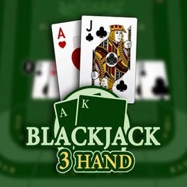 Blackjack 3H (Habanero) logo by Habanero at Gambloria Casino