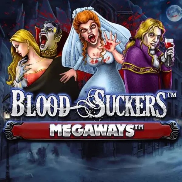 Blood Suckers Megaways logo – Slots by Red Tiger Gaming at Gambloria Casino