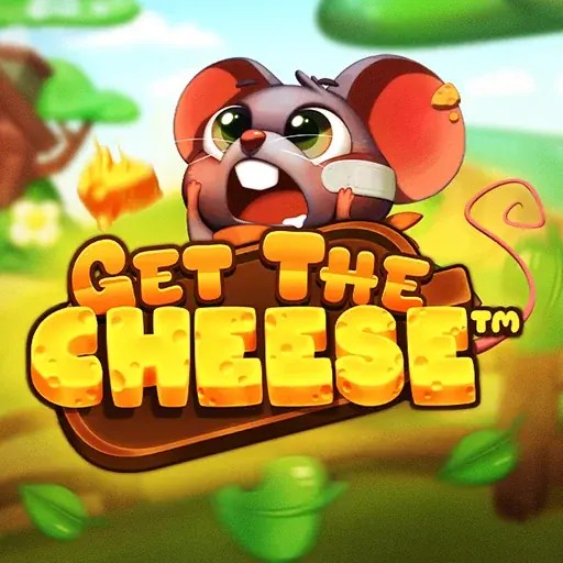 Get The Cheese game by Hacksaw Gaming – logo hosted on Gambloria Casino