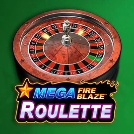 Mega Fire Blaze Roulette slot visual from Playtech available on gambloriacasino.eu.com