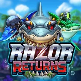 Razor Returns logo by Push Gaming at Gambloria CasinoRazor Returns
