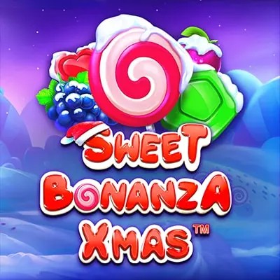Sweet Bonanza Xmas Slot by Pragmatic Play, showcased at gambloriacasino.eu.com – game logo